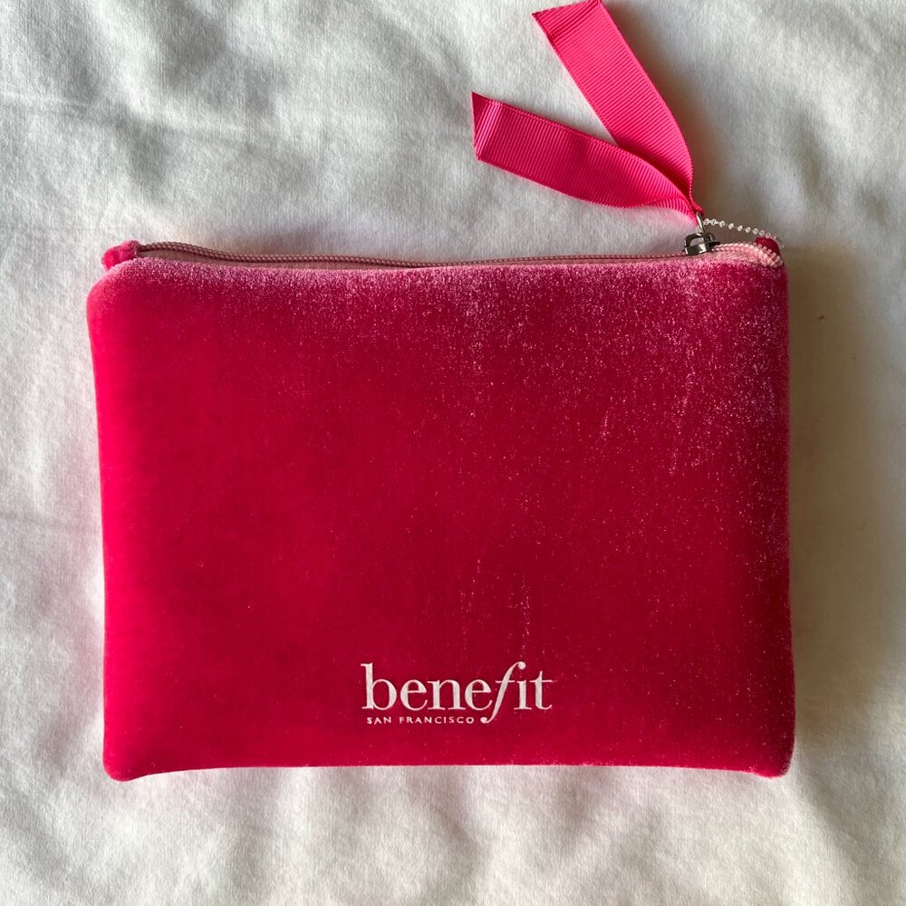 Benefit Cosmetics Velvet Makeup Bag - Picture 2 of 2